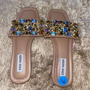 Steve Madden Jeweled Sandals